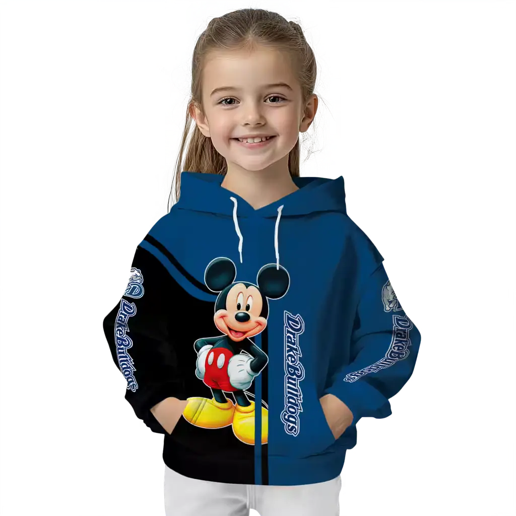 drake bulldogs mickey mouse blue black hoodie top rated drake bulldogs mickey mouse blue black hoodie top rated