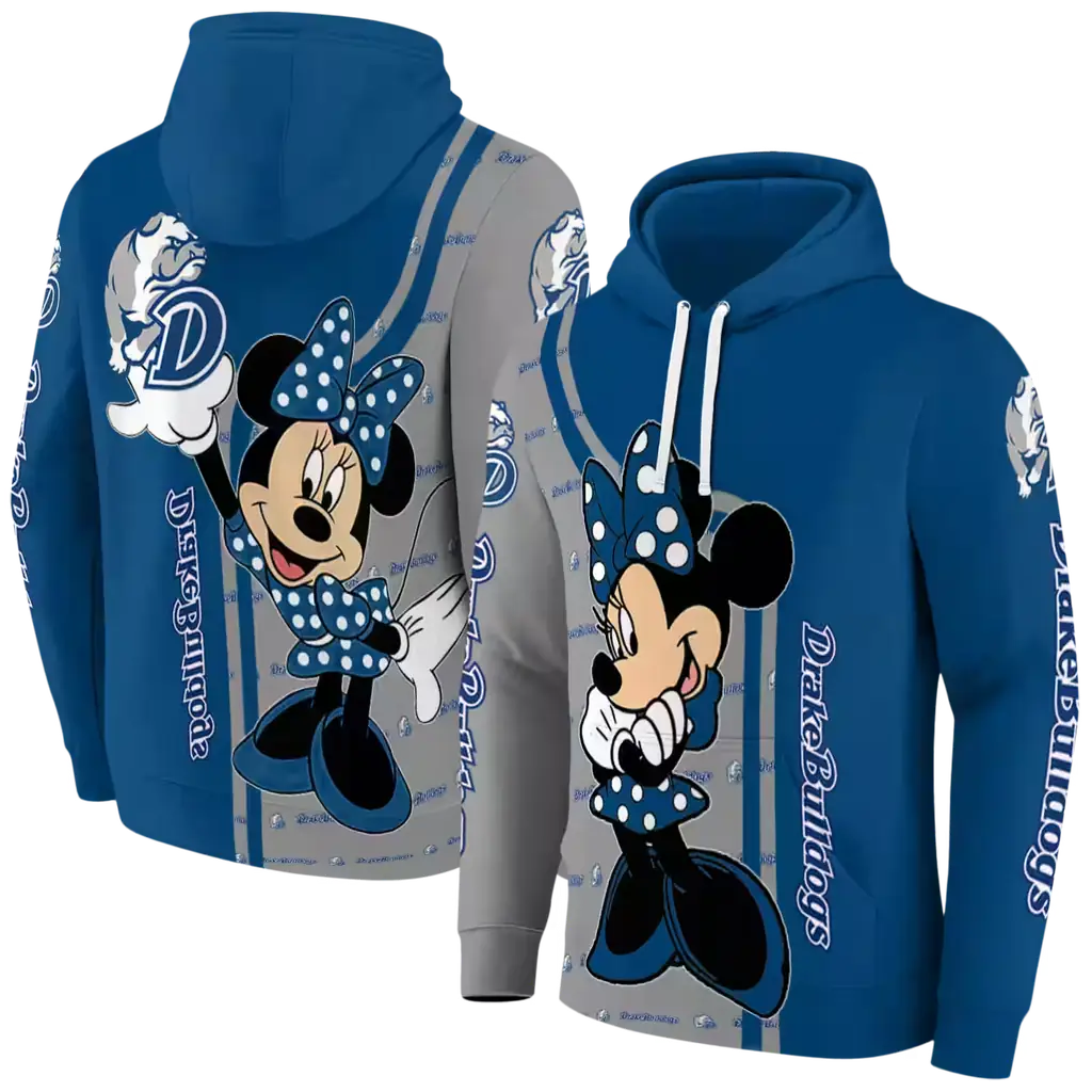 drake bulldogs minnie mouse blue hoodie fashion forward drake bulldogs minnie mouse blue hoodie fashion forward