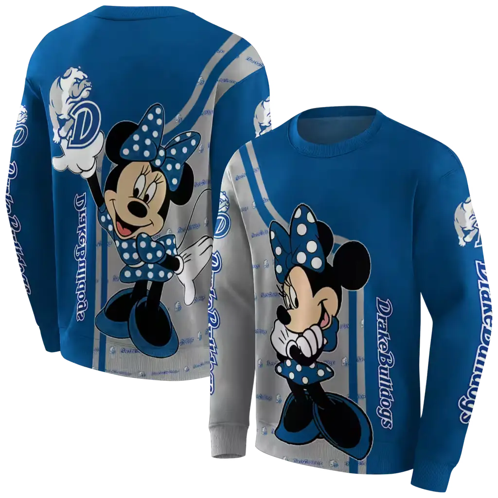 drake bulldogs minnie mouse blue hoodie premium grade drake bulldogs minnie mouse blue hoodie premium grade