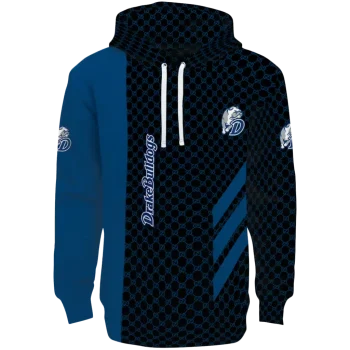 drake bulldogs monogram pattern blue hoodie best selling