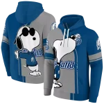 drake bulldogs playful snoopy blue hoodie best selling