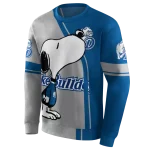 drake bulldogs playful snoopy blue hoodie best selling