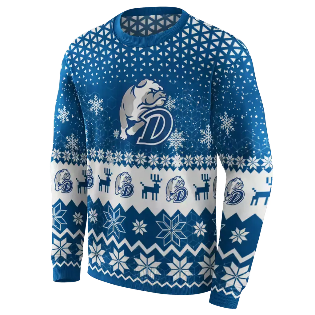 drake bulldogs reindeer motif blue hoodie new arrival drake bulldogs reindeer motif blue hoodie new arrival