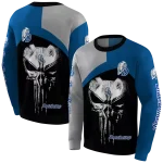 drake bulldogs skull punisher gray black hoodie best selling