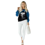 drake bulldogs skull punisher gray black hoodie best selling