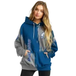 drake bulldogs splatter effect blue hoodie best selling