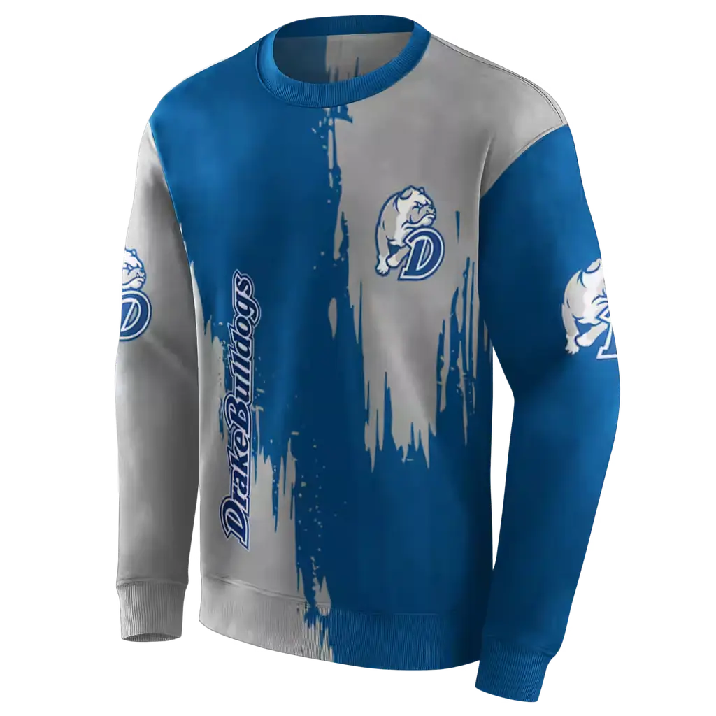 drake bulldogs splatter effect blue hoodie new arrival drake bulldogs splatter effect blue hoodie new arrival