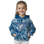 drake bulldogs tie dye pattern blue hoodie best selling