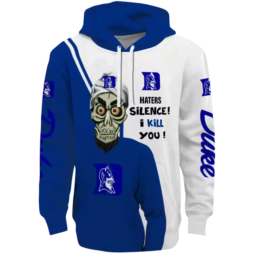 duke blue devils achmed skull blue hoodie best selling duke blue devils achmed skull blue hoodie best selling