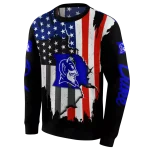 duke blue devils american pride black hoodie best selling