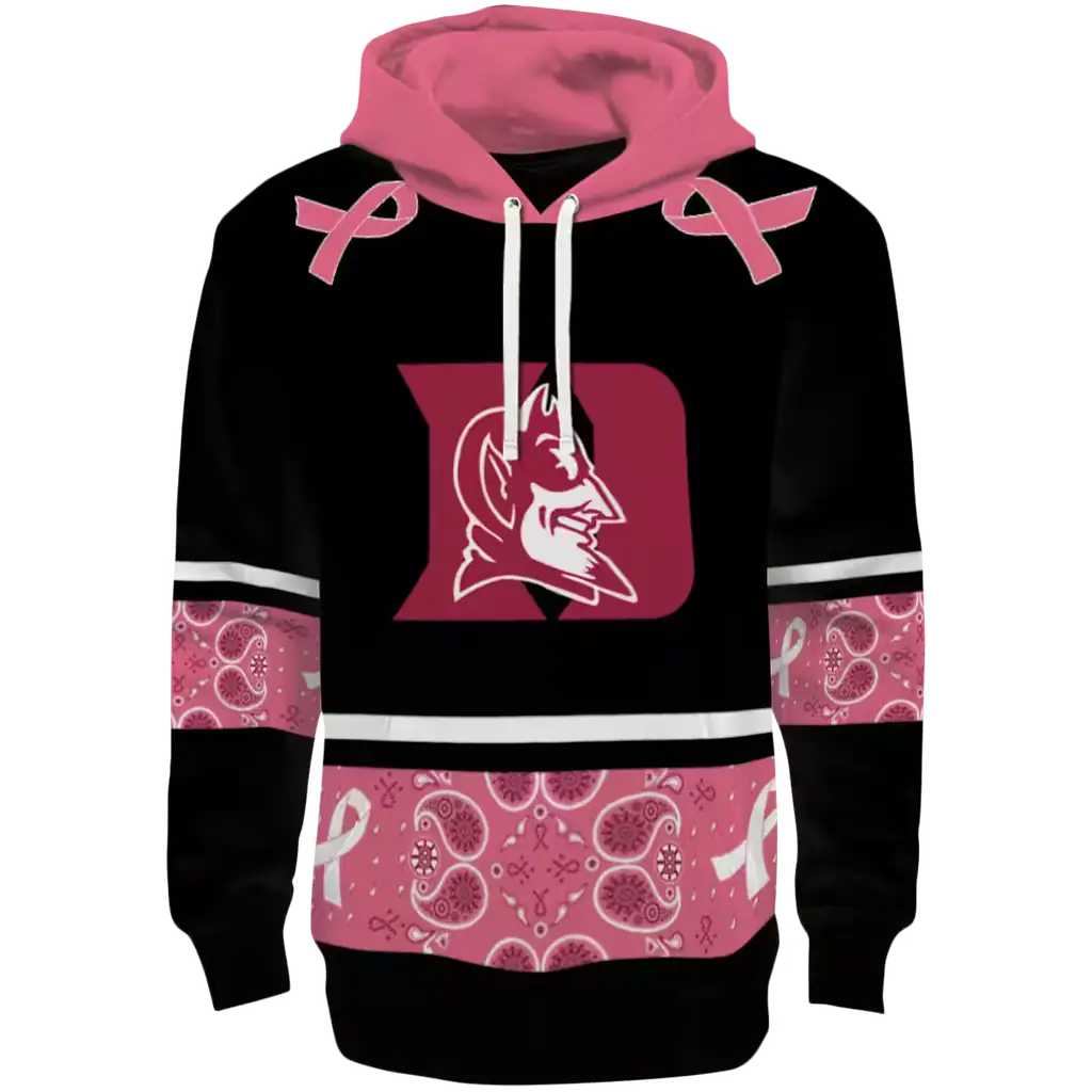duke blue devils awareness ribbon black pink hoodie best selling duke blue devils awareness ribbon black pink hoodie best selling