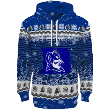 duke blue devils christmas trees blue hoodie best selling