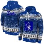duke blue devils christmas trees blue hoodie best selling