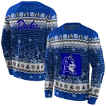 duke blue devils christmas trees blue hoodie best selling