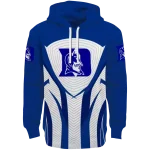 duke blue devils concentric lines blue black hoodie best selling