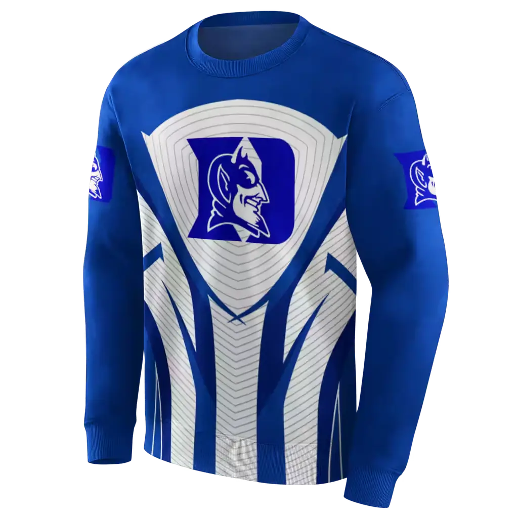 duke blue devils concentric lines blue black hoodie new arrival duke blue devils concentric lines blue black hoodie new arrival