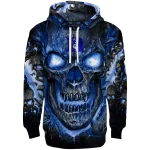 duke blue devils demonic skull blue black hoodie best selling