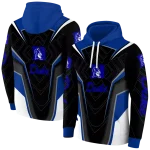 duke blue devils futuristic pattern blue black hoodie best selling