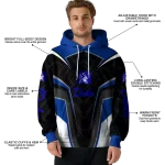 duke blue devils futuristic pattern blue black hoodie best selling