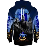 duke blue devils halloween vibes blue black hoodie best selling