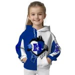 duke blue devils heartbeat graphic blue hoodie best selling