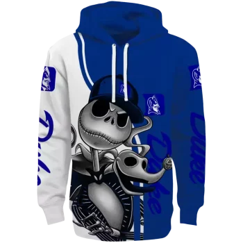 duke blue devils jack skellington blue hoodie best selling