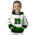 duke blue devils lucky motif white green hoodie best selling