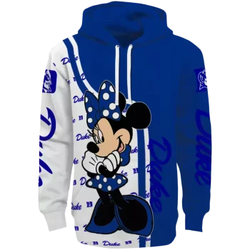 duke blue devils minnie mouse blue hoodie best selling