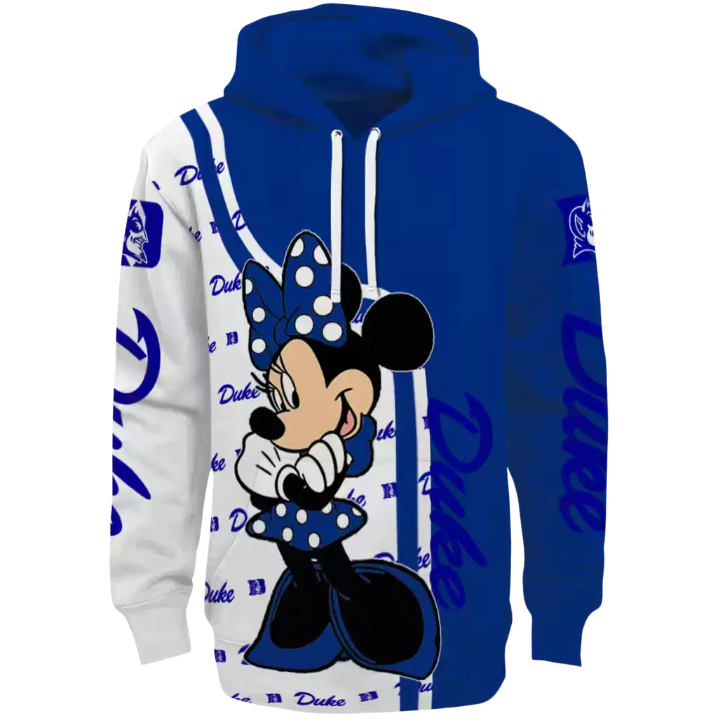 duke blue devils minnie mouse blue hoodie best selling duke blue devils minnie mouse blue hoodie best selling
