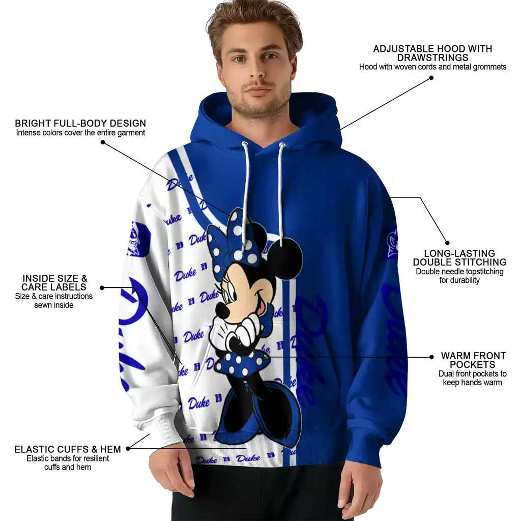 duke blue devils minnie mouse blue hoodie latest model duke blue devils minnie mouse blue hoodie latest model