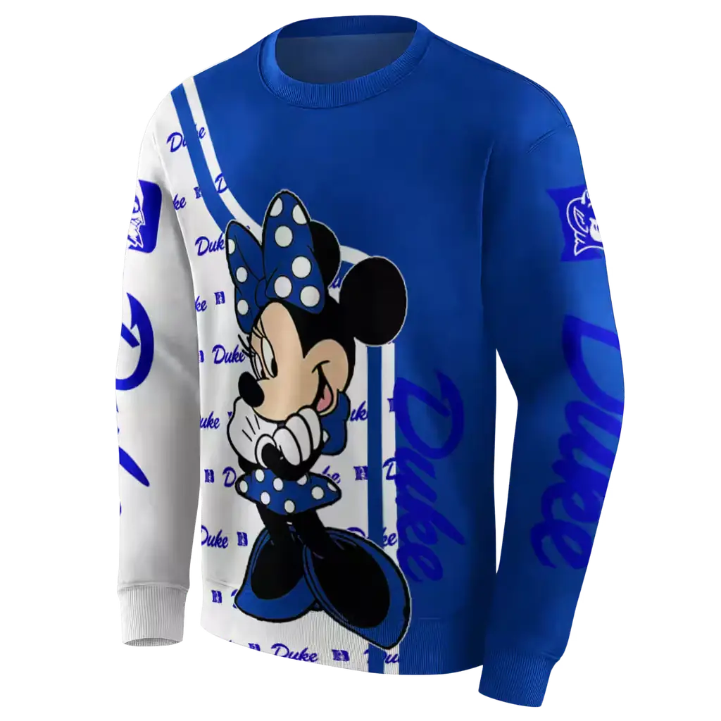 duke blue devils minnie mouse blue hoodie new arrival duke blue devils minnie mouse blue hoodie new arrival