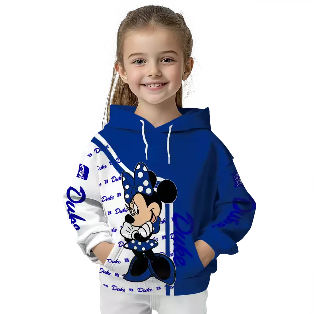 duke blue devils minnie mouse blue hoodie top rated duke blue devils minnie mouse blue hoodie top rated