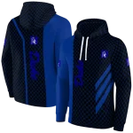 duke blue devils monogram pattern blue hoodie best selling