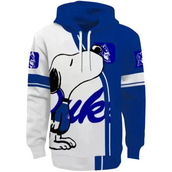 duke blue devils playful snoopy blue hoodie best selling