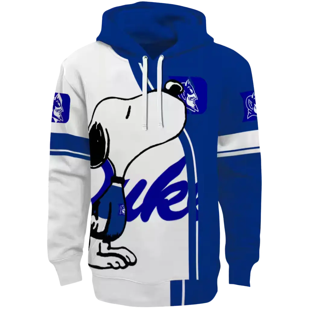 duke blue devils playful snoopy blue hoodie best selling duke blue devils playful snoopy blue hoodie best selling