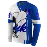 duke blue devils playful snoopy blue hoodie best selling