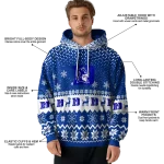 duke blue devils reindeer motif blue hoodie best selling