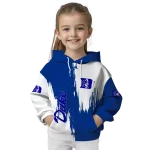 duke blue devils splatter effect blue hoodie best selling