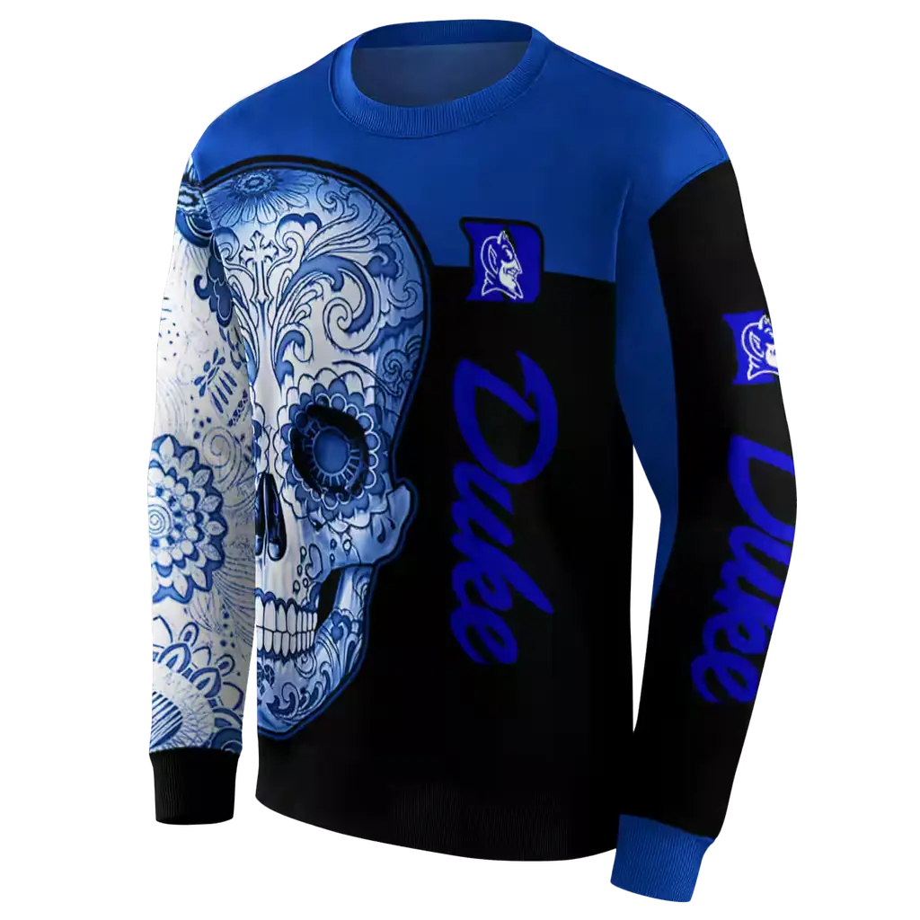 duke blue devils sugar skull blue black hoodie new arrival duke blue devils sugar skull blue black hoodie new arrival