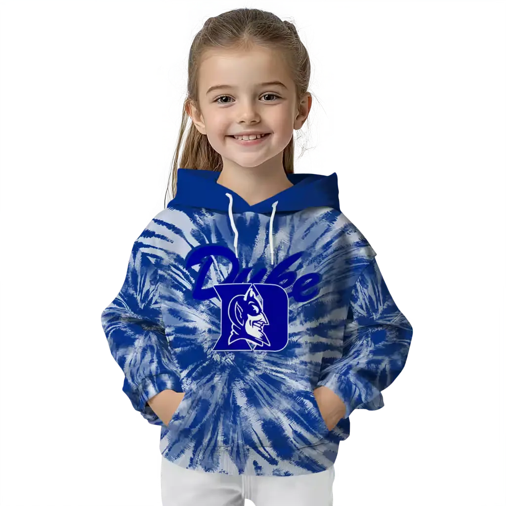 duke blue devils tie dye pattern blue hoodie top rated duke blue devils tie dye pattern blue hoodie top rated