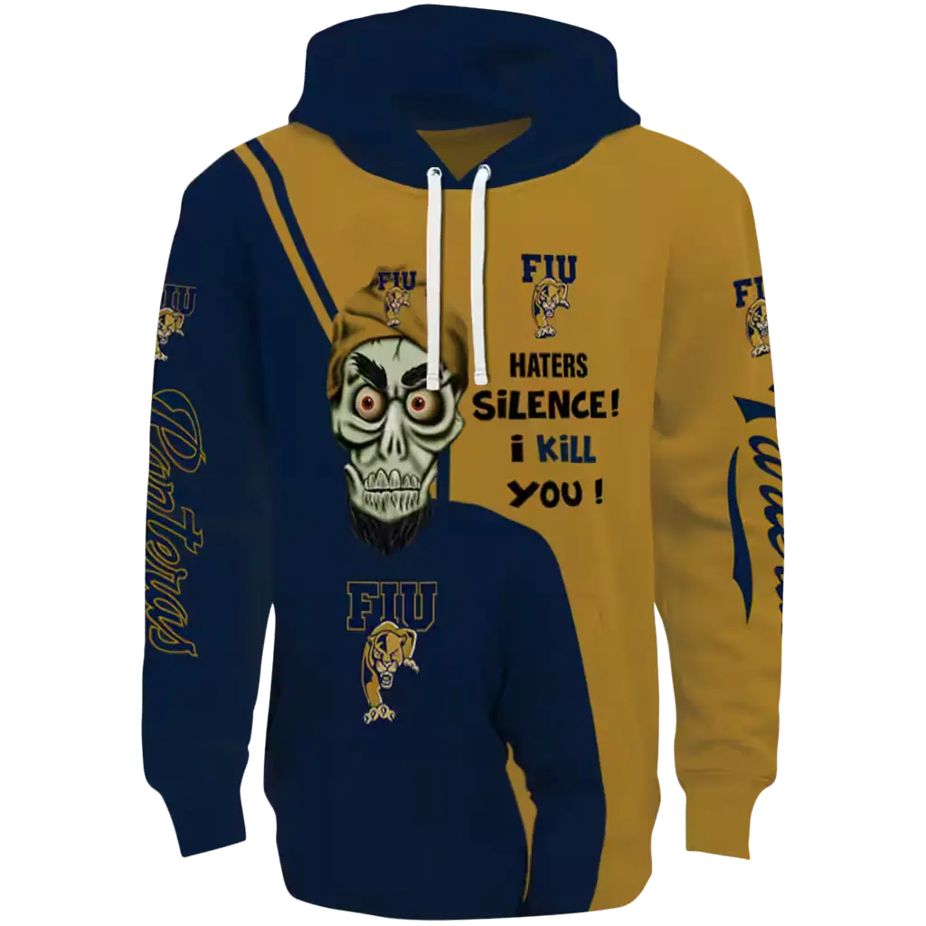 fiu panthers achmed skull blue hoodie best selling fiu panthers achmed skull blue hoodie best selling
