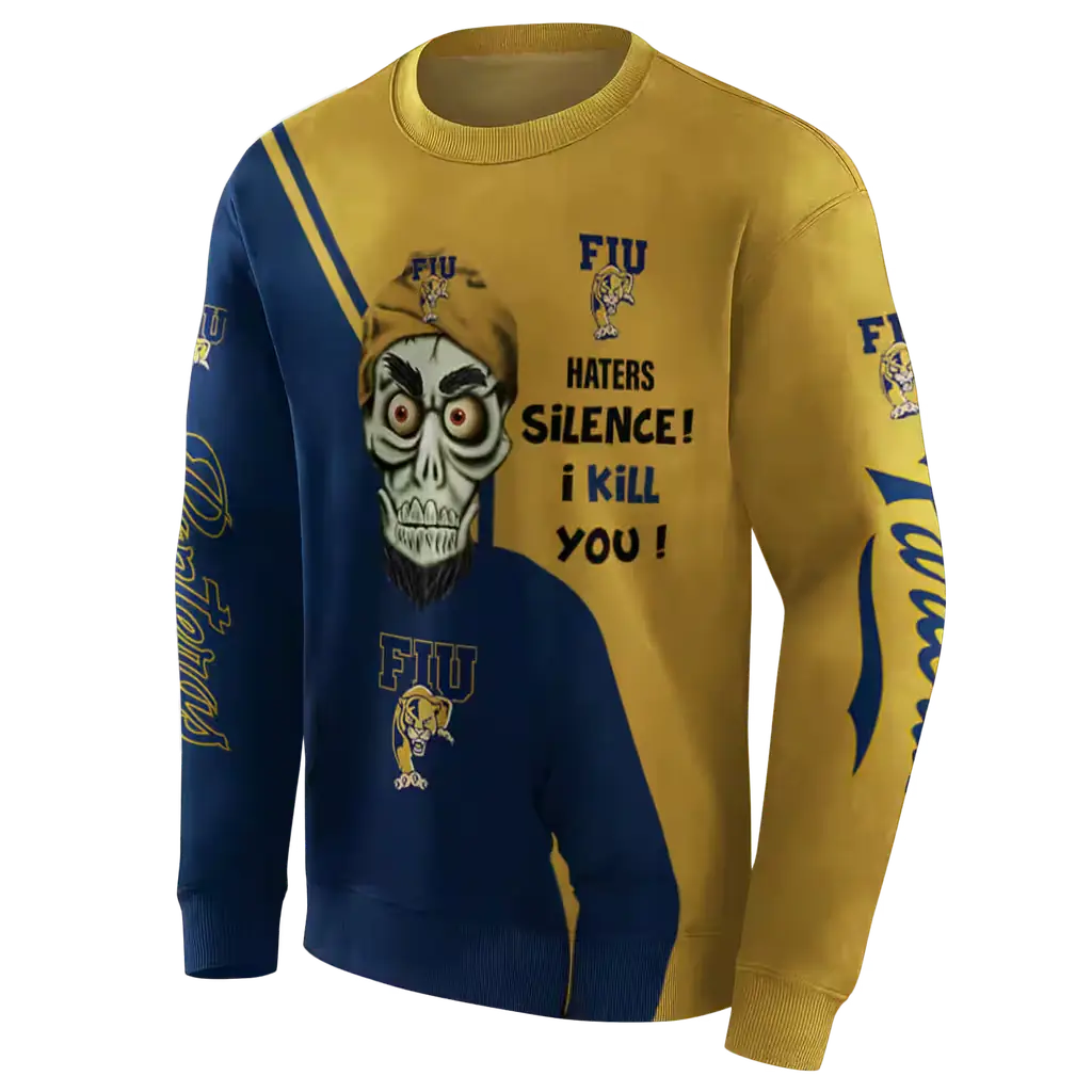 fiu panthers achmed skull blue hoodie new arrival fiu panthers achmed skull blue hoodie new arrival