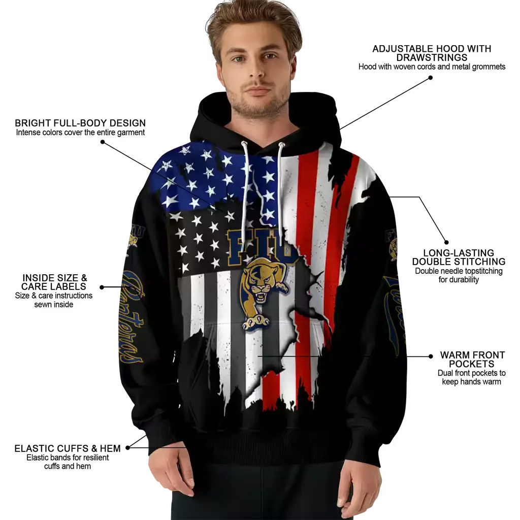 fiu panthers american pride black hoodie latest model fiu panthers american pride black hoodie latest model