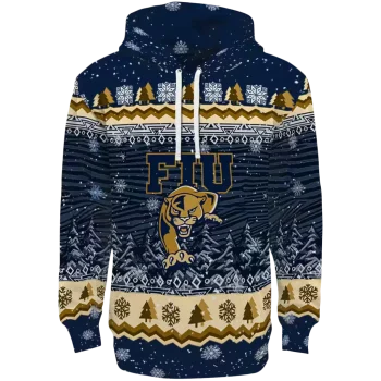 fiu panthers christmas trees blue hoodie best selling