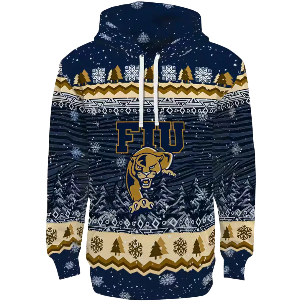 fiu panthers christmas trees blue hoodie best selling fiu panthers christmas trees blue hoodie best selling