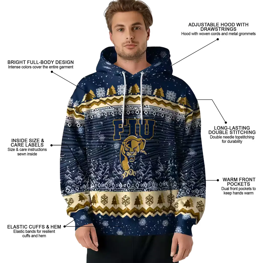fiu panthers christmas trees blue hoodie latest model fiu panthers christmas trees blue hoodie latest model