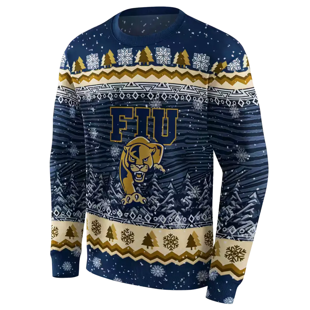 fiu panthers christmas trees blue hoodie new arrival fiu panthers christmas trees blue hoodie new arrival