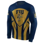 fiu panthers concentric lines blue black hoodie best selling
