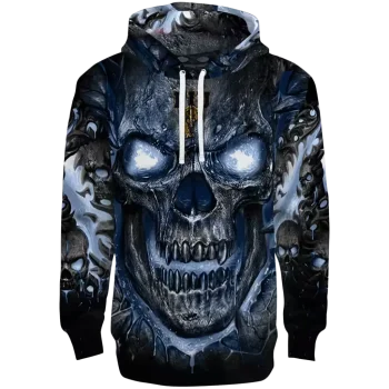 fiu panthers demonic skull blue black hoodie best selling