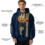 fiu panthers football heartbeat blue hoodie best selling